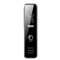 32GB Dictaphone 핸드 헬드 인터뷰 아연 합금 오디오 음성 녹음기 휴대용 소음