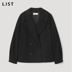 LIST_02 [리스트 신상] 울 래글런 더블 재킷_TWHJKL80030_BK