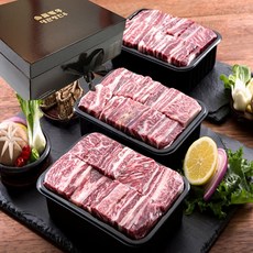 웨일베리6 대관령한우 소고기선물세트 (갈비 1호) 설날 명절 명품선물세트 연말선물 어린이집설선물 고급명절선물 대량주문 부모님선물, 1개