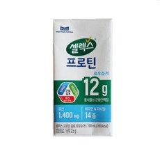 골든싸이]셀렉스_프로틴 로우슈거 190ml 12개