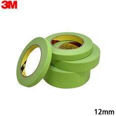 3M 종이 내열 마스킹테이프 233 차량용 12mm x 40M, 20개