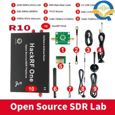 호환 웨어 라디오 데모 보드 키트 2024 R10 버전 HRF 1MHz 6GHz, 번들 3, 02 번들 3