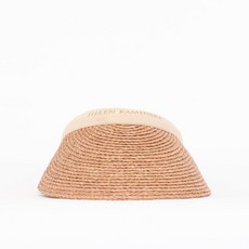 오늘출발)헬렌카민스키 24SS HAT50265 NOUGAT NATURAL LOGO 썬캡