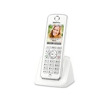 [독일] 610727 AVM Fritz!Fon C4 Phone with Colour Display and Illuminated Keyboard White Internationa, Telefon_International Version