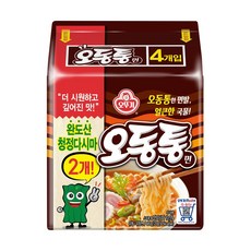 오뚜기 오동통면 120g, 124개