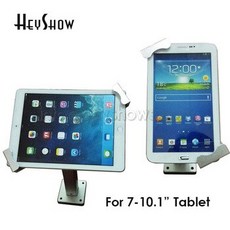 [해외] 유연한 IPAD 보안 마운트 금속 태블릿 PC 디스플레이 스탠드 홀더 710.1 &QUOT;태블릿에 한 키와 삼성 태블릿 잠금 인클로저, 상세내용표시