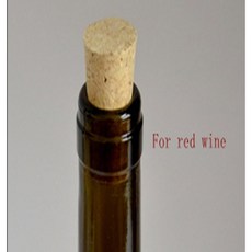 100개 몫 레드 와인 코르크 재사용 휴대용 씰링 원추형 맥주 병 커버, for red wine bottle