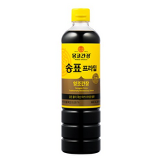 몽고 송표 프라임(골드) 양조간장, 900ml, 1개