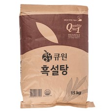 큐원 흑설탕 15kg, 20개