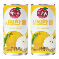 [달담박스]해태 썬키스트 우리배 175ml 60캔, 60개