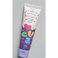 뷰카 주니어 마일드 고불소 구취케어 포도향 치약, 110g, 1개