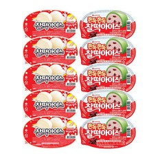 찰떡아이스 2종 혼합 구성, 바닐라5+오리지널5, 10개, 90ml