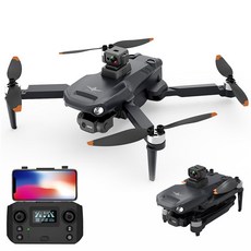 kf드론 초아솔류션 KF106 MAX 짐벌드론 흔들림없는 영상 촬영드론 GPS 입문용 옵티컬센서 구성#1 (장애물센서X / 총배터리1개)