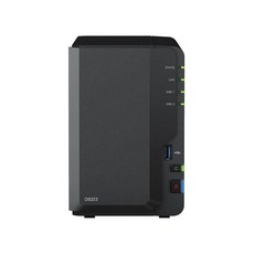 Synology DS223 Diskstation NAS Realtek RTD1619B 쿼드 코어 2GB 램 1xRJ-45 1GbE LAN-포트 2베이 12TB 번들 6TB Sea