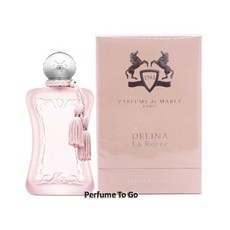 퍼퓸드말리 DELINA La Rosee 2.5온스 75ml EDP 스프레이 546552, 1개