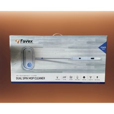 [파벡스] 듀얼스핀 무선 물걸레 청소기 FX-203WM 듀얼스핀 회전식 물분사 LED 조명 라이트