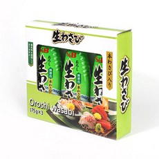 [S&B]에스앤비 오로시 생와사비 (고추냉이)175g x 3개, 단품
