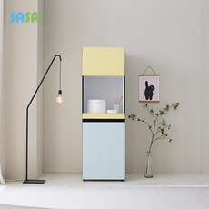 사사 사사가구 리시오 600 E0 비스포크 밥솥 다용도 주방수납장 홈카페 장식장, 토프:새틴그레이