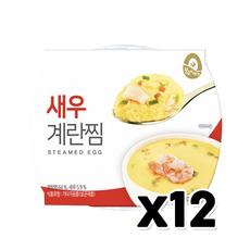 새우계란찜 가벼운간식 100g x 12개