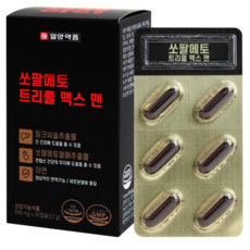 일양약품 쏘팔메토 트리플 맥스 맨, 1개, 30개입