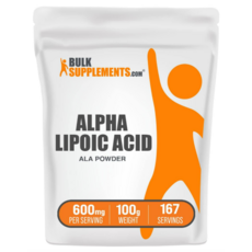벌크서플리먼트 알파리포산 알 R 리포산 파우더 100g Alpha Lipoic Acid, 1개