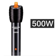 돼지꼬리히터 열선 온수 히터 2019 새로운 50 w/100 w/200 w/300 w/500 w 수족관 잠수정 가열 막대 물고기 탱크 자동 온수기 온도 조정, [05] 500W 28cm, [01] As show