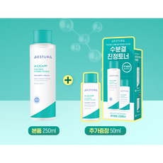 [NEW] 에스트라 에이시카365 수분진정결토너 250ml 기획(+토너 50ml 증정), 1개