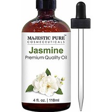 Majestic Pure Premium Quality Jasmine Oil 마제스틱퓨어 프리미엄 퀄리티 자스민 오일 4oz(118ml), 1개
