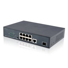 NEXT POE308SFP-TP 8포트 PoE 100Mbps 스위칭허브 1포트 업링크 SFP