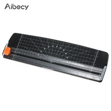 라미무역 해외배송 라미무역 해외배송 Aibecy A4 크기 휴대용 종이 트리머 종이 커터 절단기 공예 종이 사진 적층 종이에 대한 12 인치 절단 너비