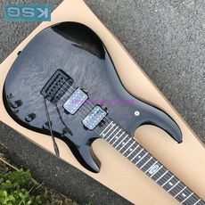 Ernie ball music man john petrucci jp6 일렉트릭 기타 투명한 마감 음악 남자