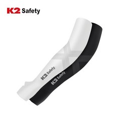 K2 Safaty x-bander 팔토시 손등형 쿨토시 NEW 2021 고탄력 UV-R, 블랙