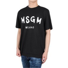 [엠에스지엠] [MSGM] 24SS 밀라노 로고 반팔티 (2000MM510 200002 99)