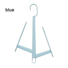 방풍 신발 걸이 걸이 다기능 접이식 선반 신발 걸이 발코니 신발 건조 랙 스탠드 홈 스토리지 홀더 랙, 파란색, 하나, 1개