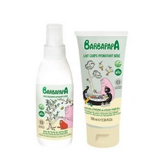 바바파파 릴렉스 수딩 오일 150ml + 모이스처라이징 바디 크림 100ml 스킨 바디용품 혼합세트, 단일상품