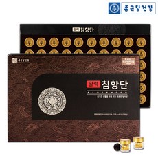 선물용 종근당건강 명작 활력침향단 30환 60환 쇼핑백 증정, 60개, 3.75g
