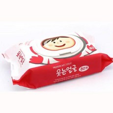 신생아물티슈 안전한물티슈 신학기 깨끗한 세정수 물티슈 80매 캡형 370g, 1개