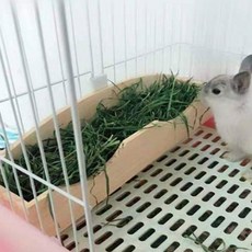 튼튼한 토끼 건초 피더 관리인 홀더 케이지 마운트 용품 보관 액세서리 디스펜서 햄스터 그릇 컨테이너 토끼용 애완 동물, 1개