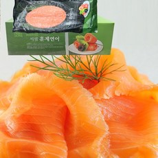 씨웰 칠레 훈제연어필렛, 1개, 9kg