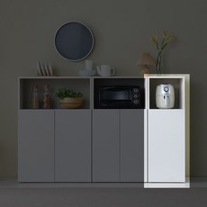 힘찬리빙 네미 400 정수기 선반 틈새 주방 수납장, 네미 400 정수기다이(화이트)