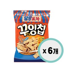 오잉포차 꾸이오잉칩 60g 6개 꾸잉칩