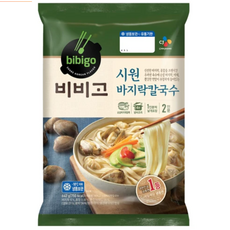 [제일제당] [CJ ]비비고 시원바지락칼국수642g, 642g, 6개
