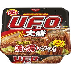 야끼소바 야키소바 닛신식품 U.F.O. 곱빼기 167g×12개, 【 1] 레귤러, 12개