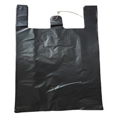 가성 두꺼운 손잡이 비닐봉투 마트봉투 검정, 300개입, 3호