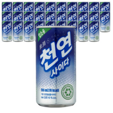 천연사이다 190mlx30캔x3박스, 90캔