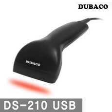  DUBACO DUBACO DS-210 탁월한성능의 바코드스캐너, DS-2100 미들CCD (USB), 1개 