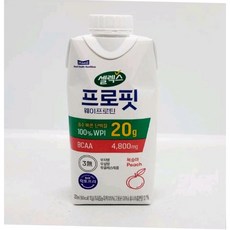 골든싸이]셀렉스_프로핏 복숭아 330ml 6개