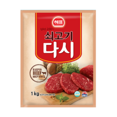 사조 해표 쇠고기 다시다 1kg, 10개