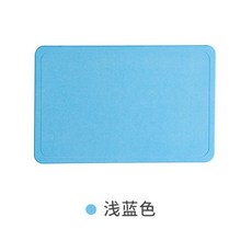 코스트코 주방매트 규조토매트 규토발매트 명품발매트 반달모양 부엌 싱크대 발매트 욕실 카페트 화장실 주방러그 일본식 문 흙 매트 미끄럼 방지 매트 흡수성 매트 속건성 발 매트, 하늘색, 60x39cm
