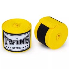 TWINS 복싱 핸드랩 5m 글러브 노바, 1개, 쿠션- 4.75m - 비탄성 TWINS 붕대